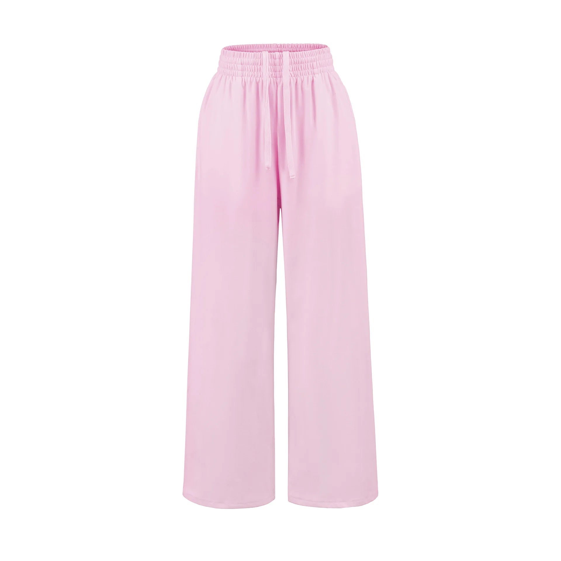 FigureFlattering Set Seductive Slimming T-Shirt Set Wide Leg High-Waisted Set Two-Piece Comfortable Chic Outfit For Women