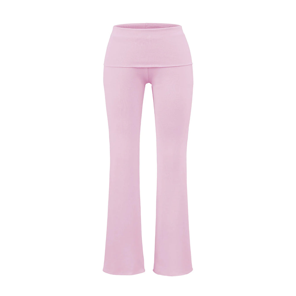 FigureFlattering Set Seductive Slimming T-Shirt Set Wide Leg High-Waisted Set Two-Piece Comfortable Chic Outfit For Women